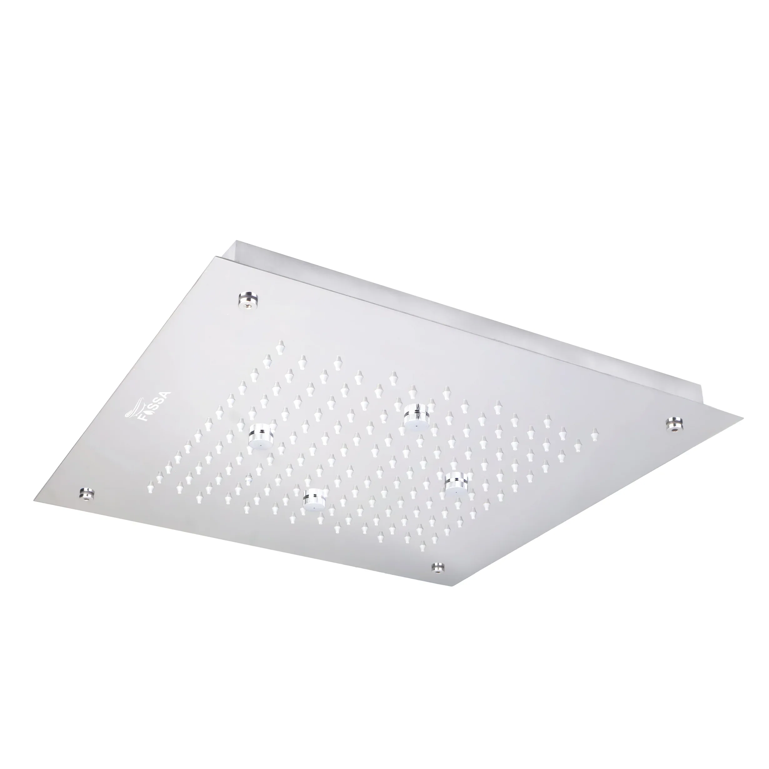 304 Stainless Steel Ceiling Overhead Shower (16x16 Inch)