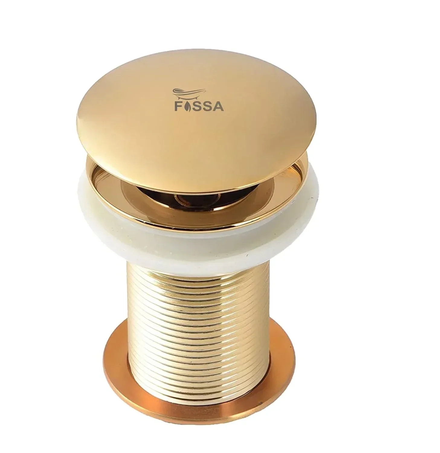3 Inch Gold Brass Pop Up Waste Coupling