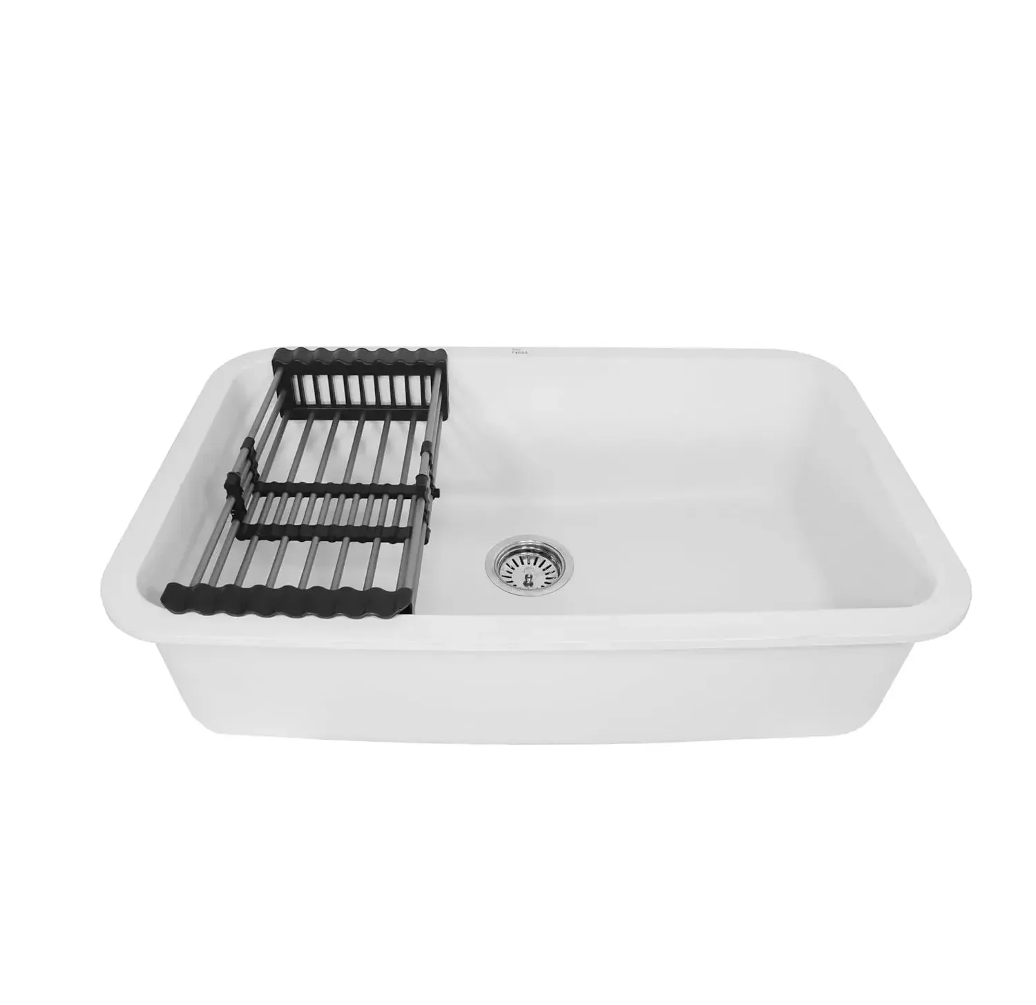Quartz Kitchen Sink Single Bowl White (31x19x9 Inches) – 10-Year Warranty