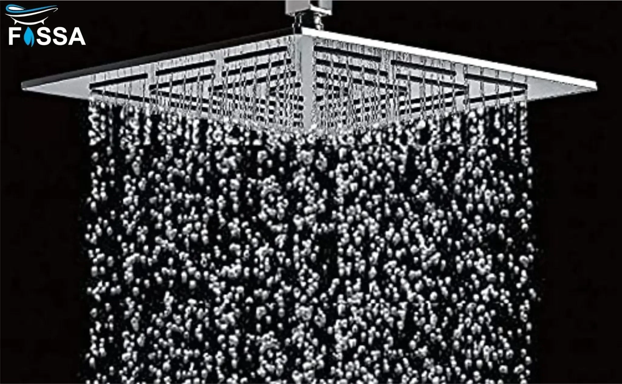 Amaze (4x4 Inches) 304- Grade Stainless Steel Chrome Finish Overhead Shower Without Arm - Image 5