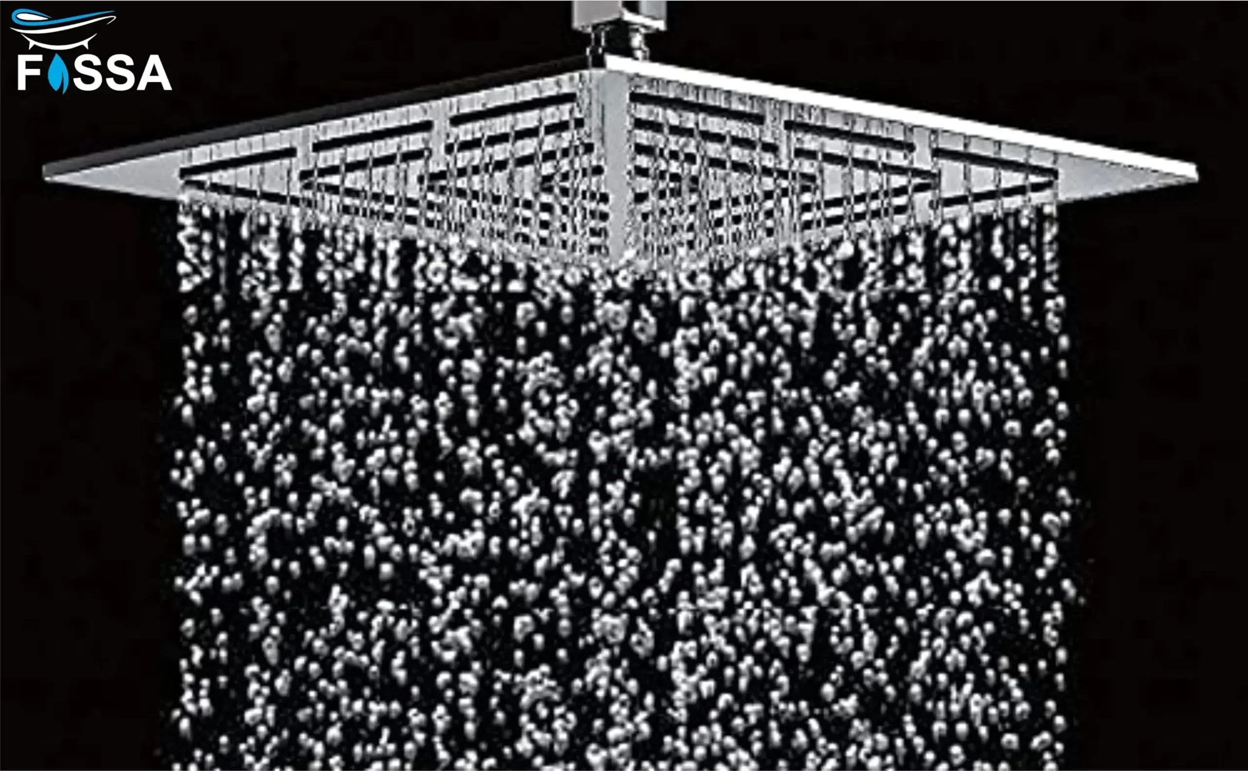 Amaze (6x6 Inches) 304- Grade Stainless Steel Chrome Finish Overhead Shower Without Arm - Image 5