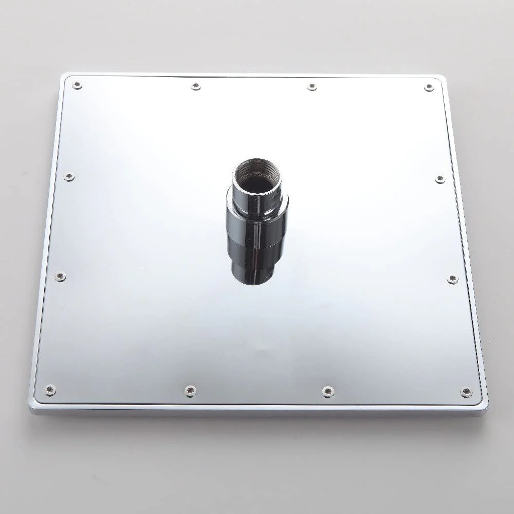 Amaze (8x8 Inches) 304- Grade Stainless Steel Chrome Finish Overhead Shower Without Arm - Image 8