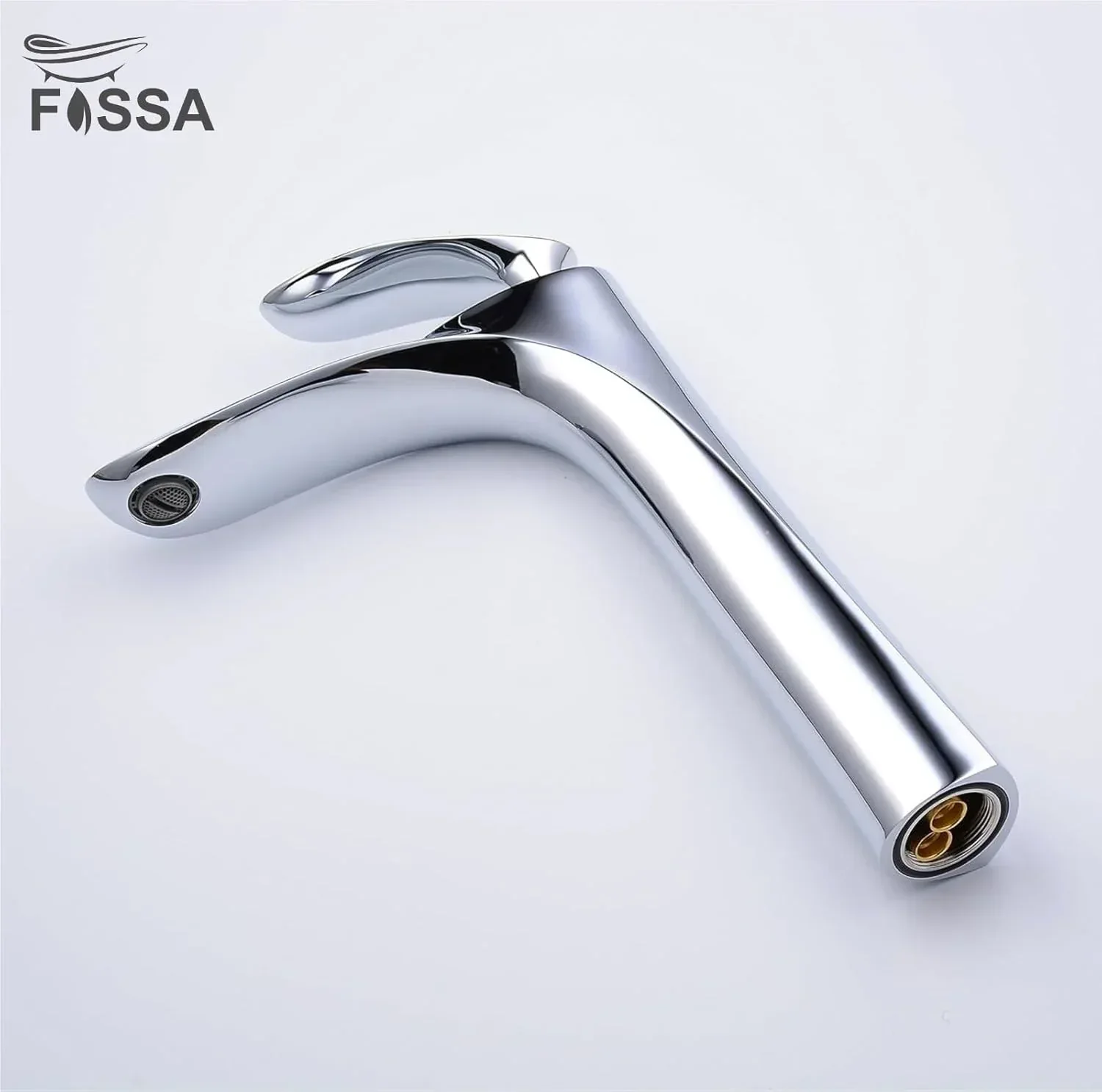 Alive Extended Body Brass Wash Basin Mixer Tap (Chrome) - Image 3