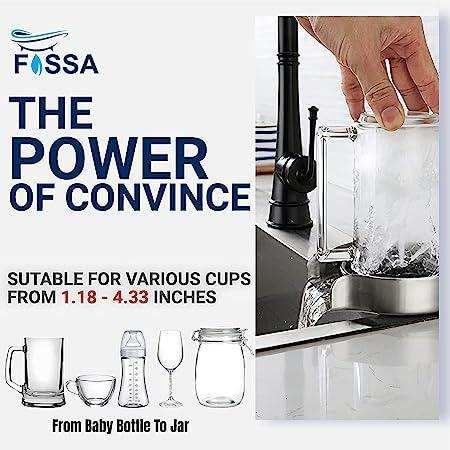 Kitchen Sink Glass Rinser with Heavy Stainless Steel Body - Image 7