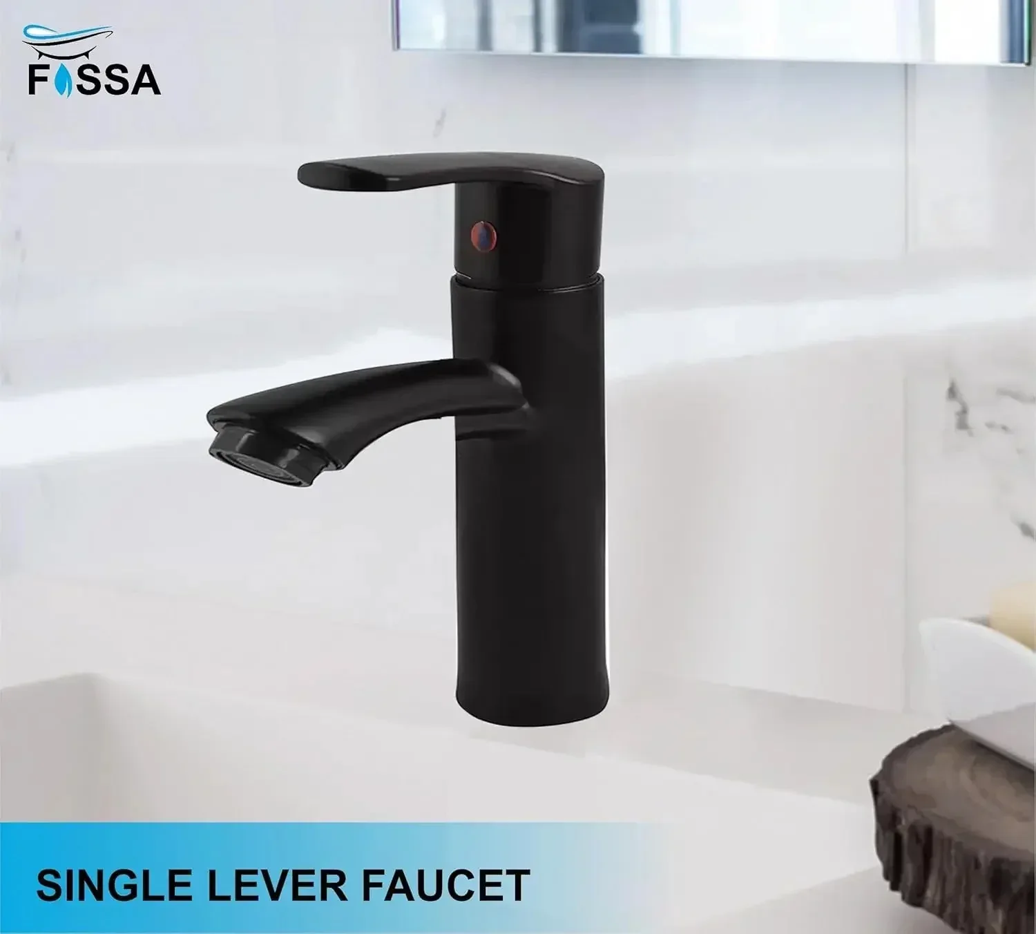 Brass Single Lever Basin Mixer Tap with Hose Pipe - Image 5