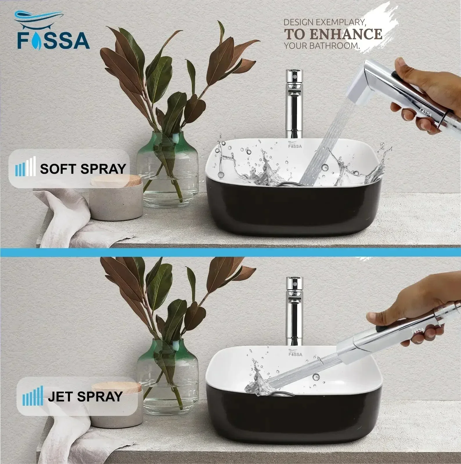 Dream Silver ABS Health Faucet with 1 Meter 304-Grade SS Hose Pipe & Hook - Image 6