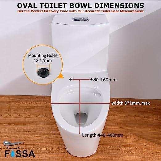 Soft Close Toilet Seat white - Image 5