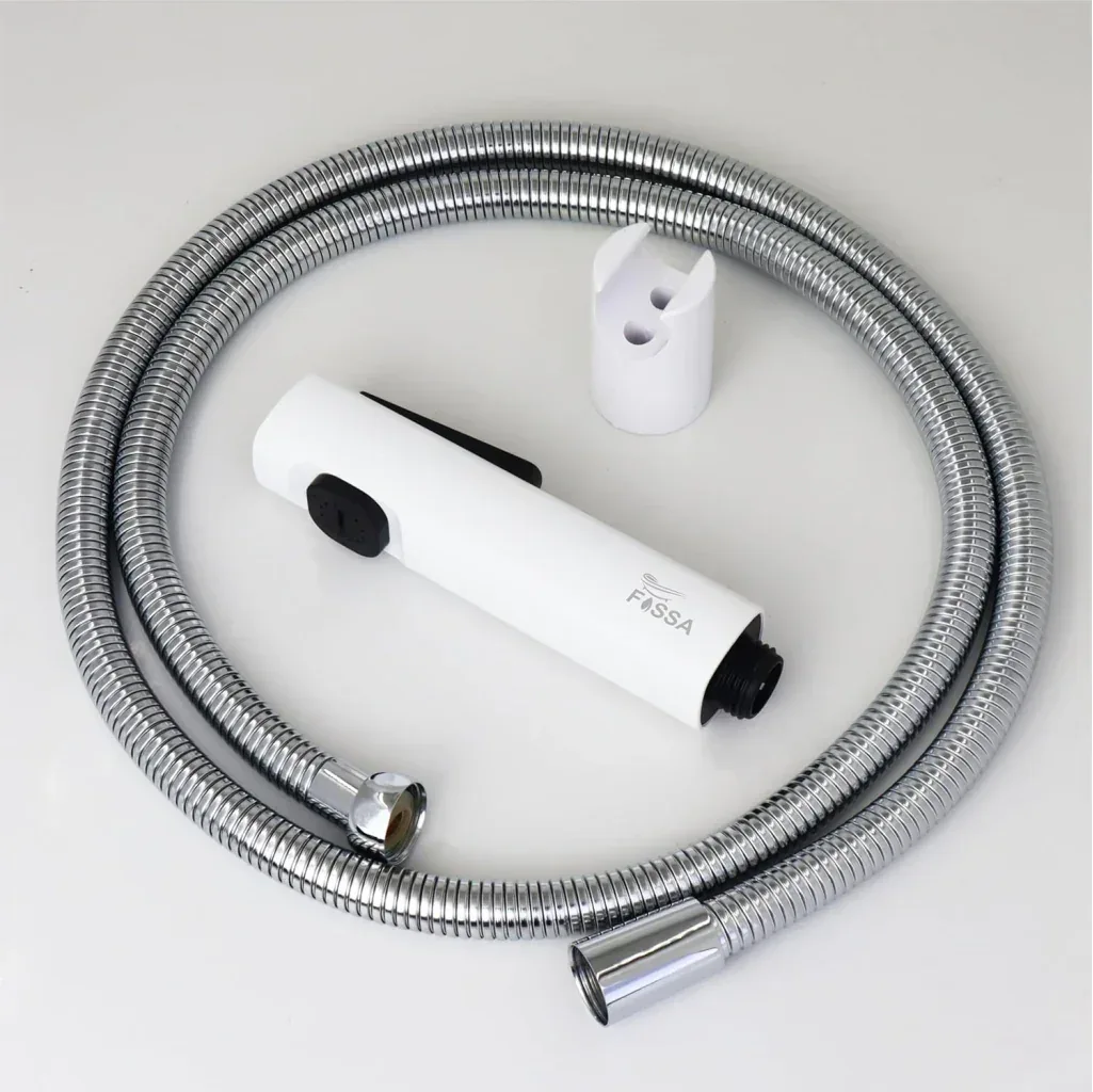 Erica White ABS Health Faucet with 1 Meter 304-Grade SS Hose Pipe & Hook - Image 7