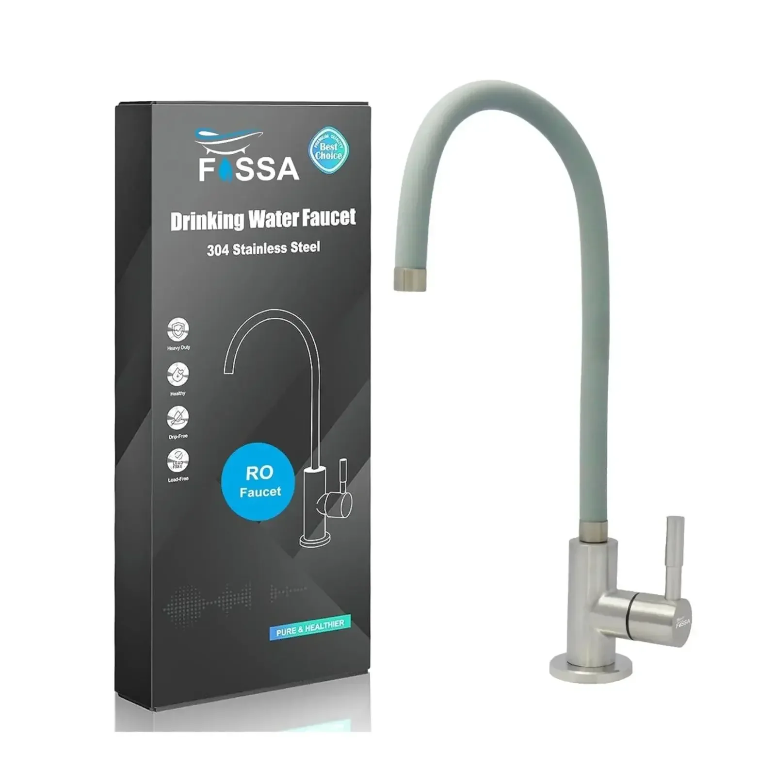 RO Tap/Faucet Premium Stainless Steel Grey