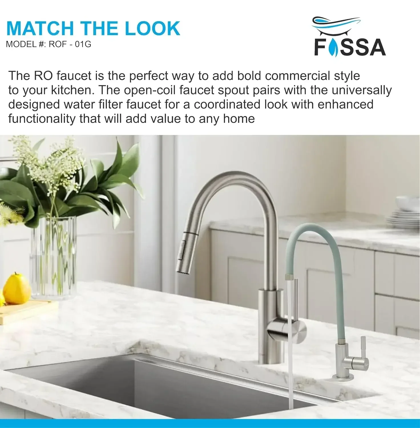 RO Tap/Faucet Premium Stainless Steel Grey - Image 6