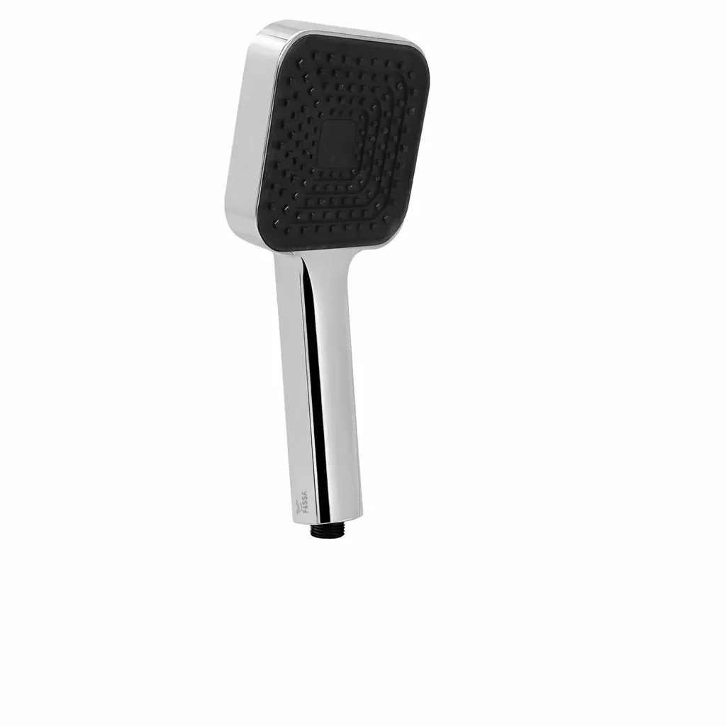 Fossa Alpha Wave Hand Shower – Handheld Shower Head with 2 Spray Modes, ABS Body, | Chrome Finish for Modern Bathrooms only hand shower