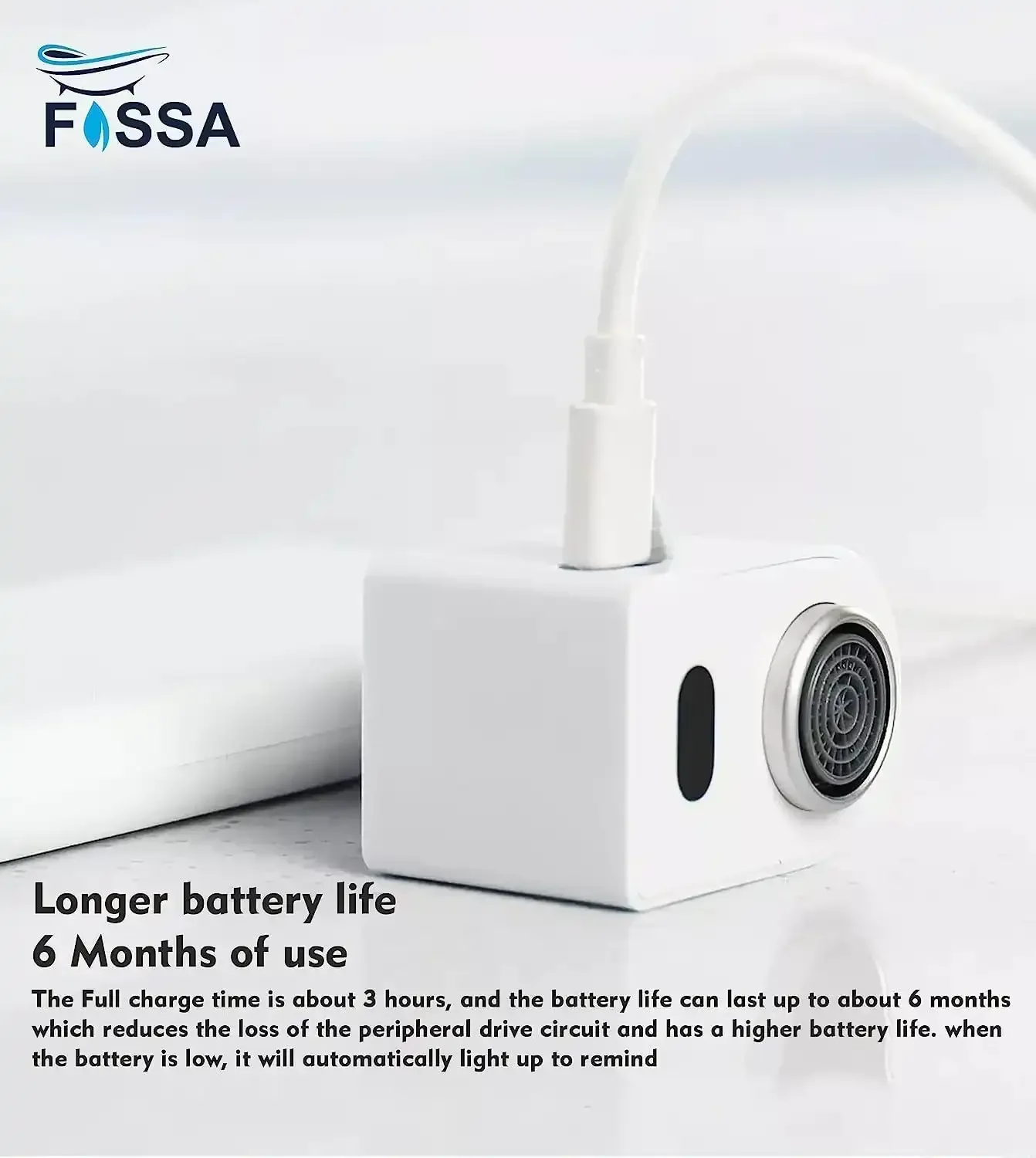 Fossa Touchless Faucet Adapter Smart Sensor Faucet for Kitchen Bathroom Sink Smart Devices Automatic Infrared Sensor Water Saving - Image 6