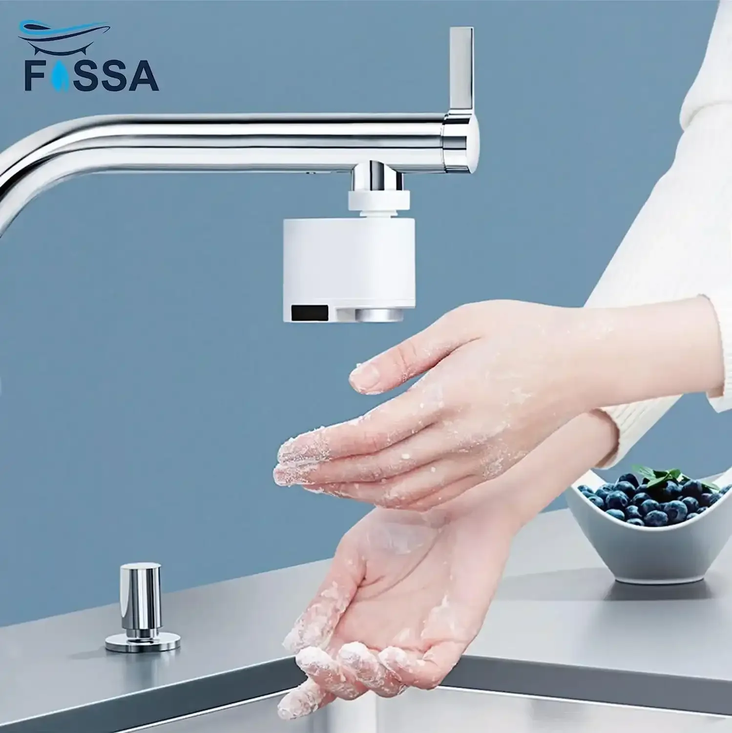 Fossa Touchless Faucet Adapter Smart Sensor Faucet for Kitchen Bathroom Sink Smart Devices Automatic Infrared Sensor Water Saving - Image 7
