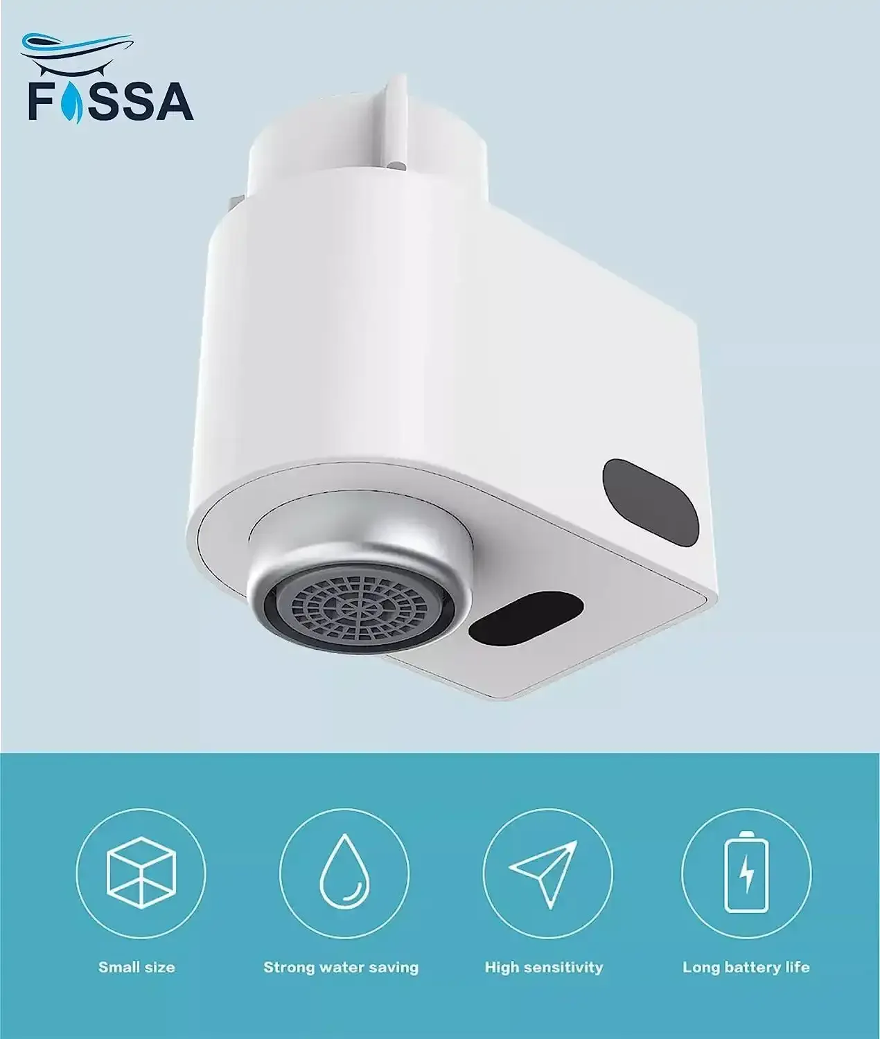 Fossa Touchless Faucet Adapter Smart Sensor Faucet for Kitchen Bathroom Sink Smart Devices Automatic Infrared Sensor Water Saving - Image 8