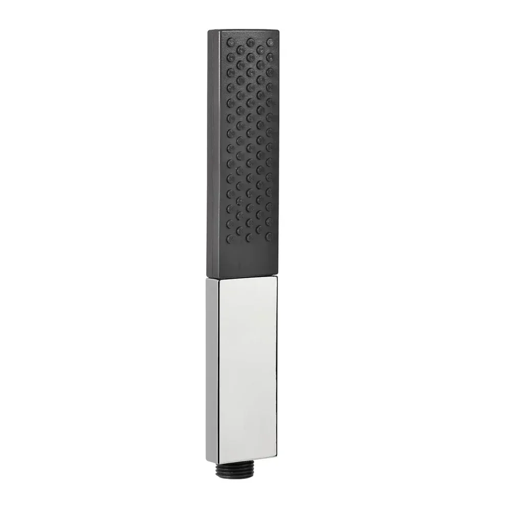 Fossa Vista Square ABS Hand-Held Shower for Bathroom, High Pressure Shower Chrome Finish (Only Shower)