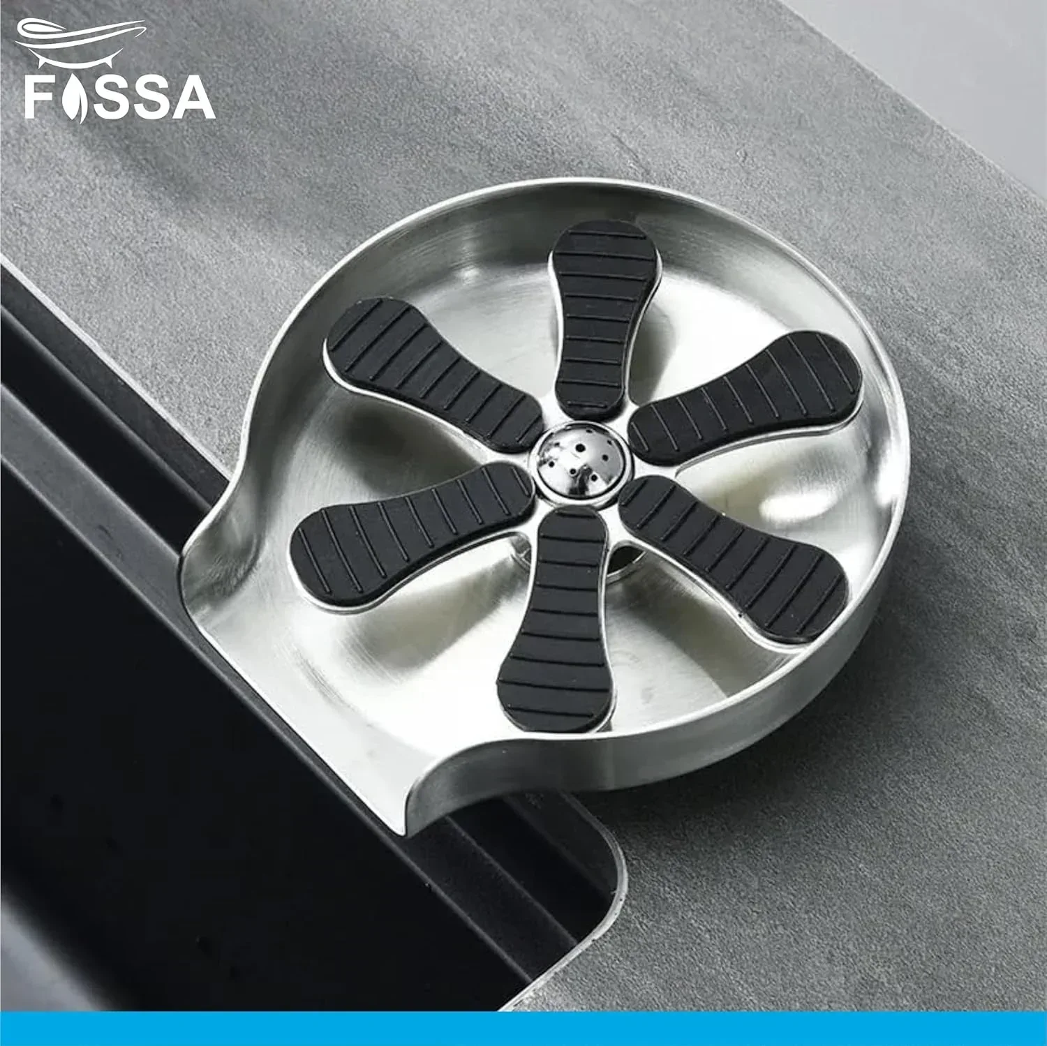 Kitchen Sink Glass Rinser with Heavy Stainless Steel Full Body - Image 6