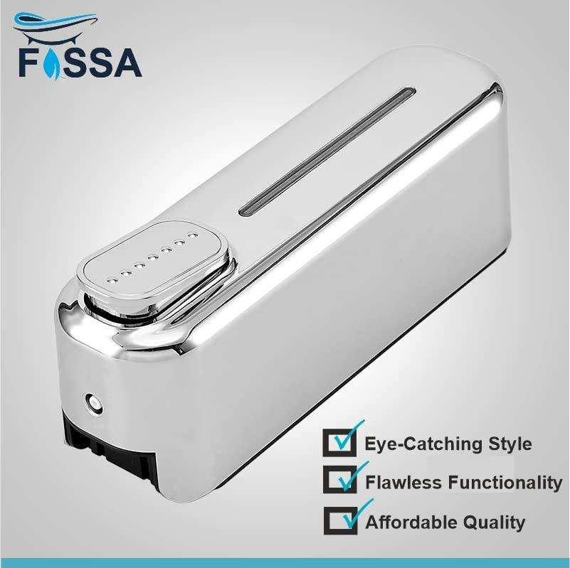 350 ml Wall Mounted Silver manual Soap Dispenser - Image 2