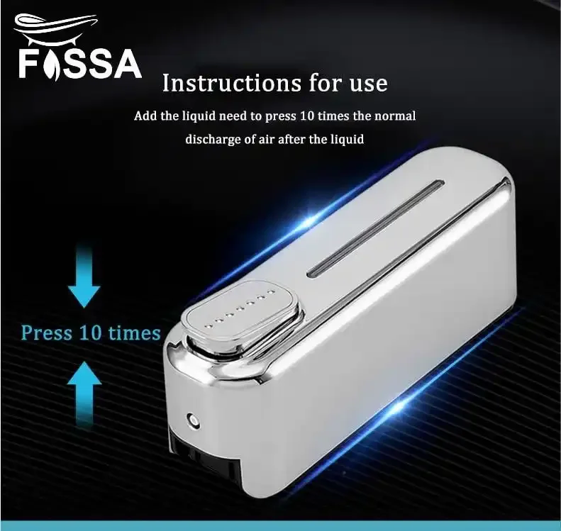 350 ml Wall Mounted Silver manual Soap Dispenser - Image 3