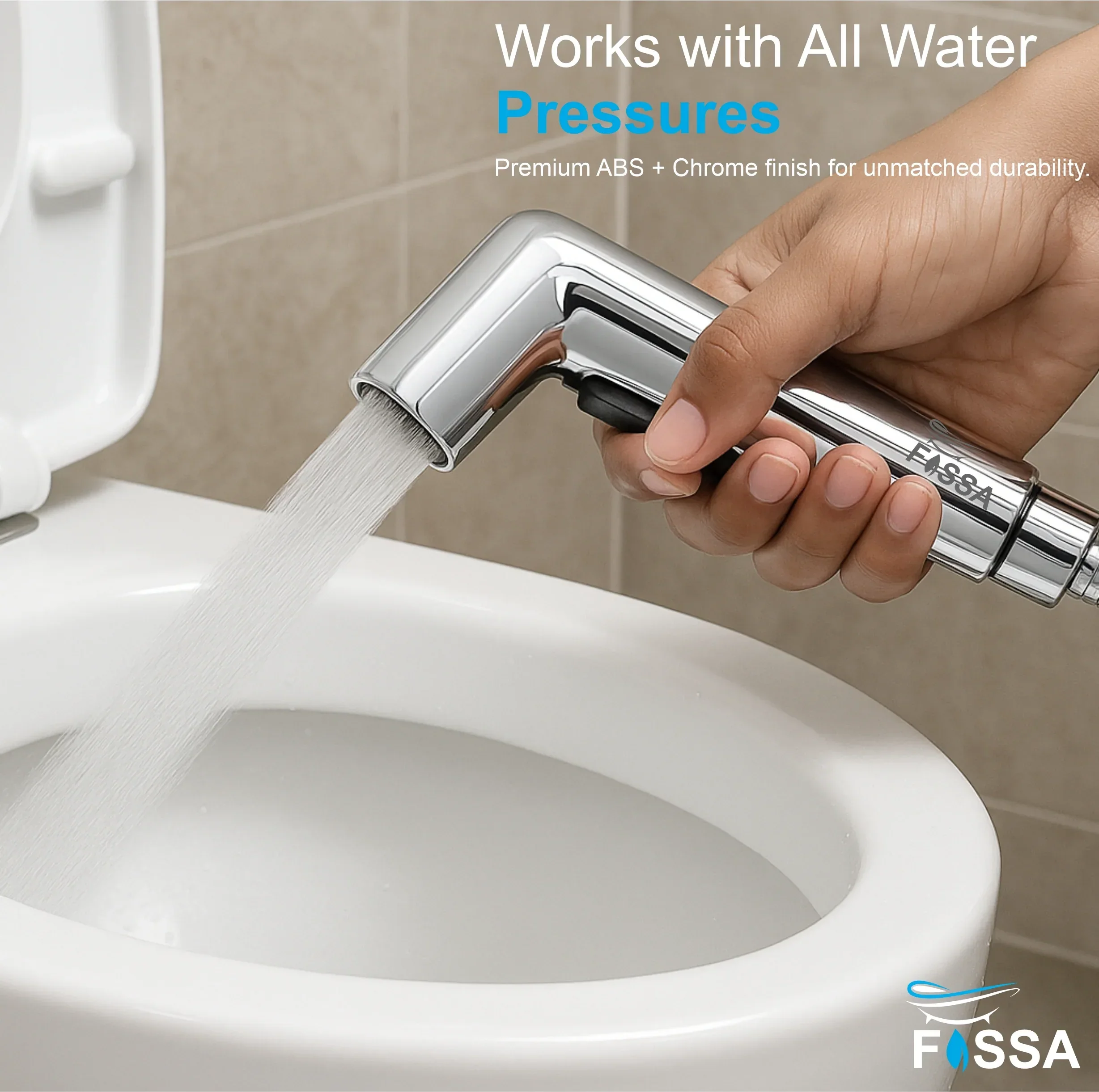 Hydra Silver ABS Health Faucet Only Gun - Image 6