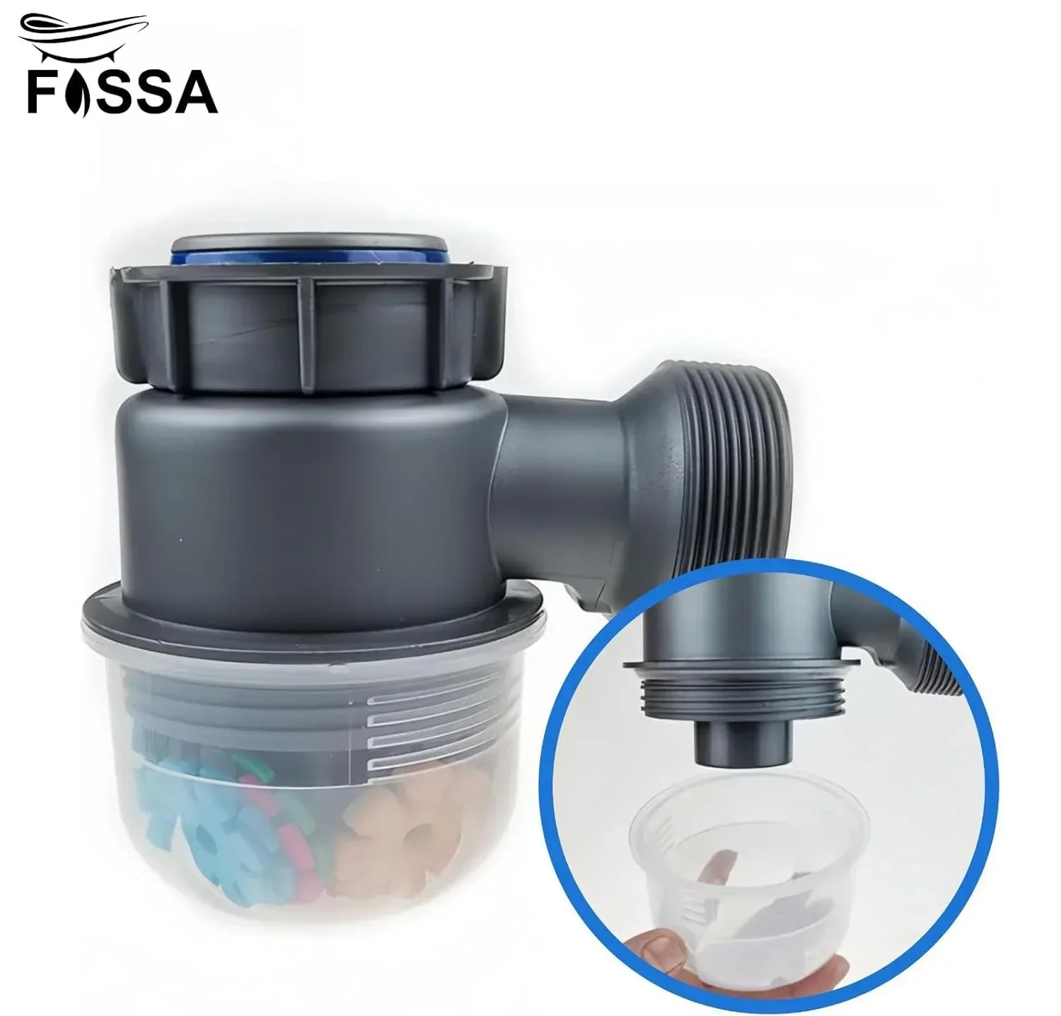 Waste Drain pipe with couplling waterfall kitchen sink - Image 3
