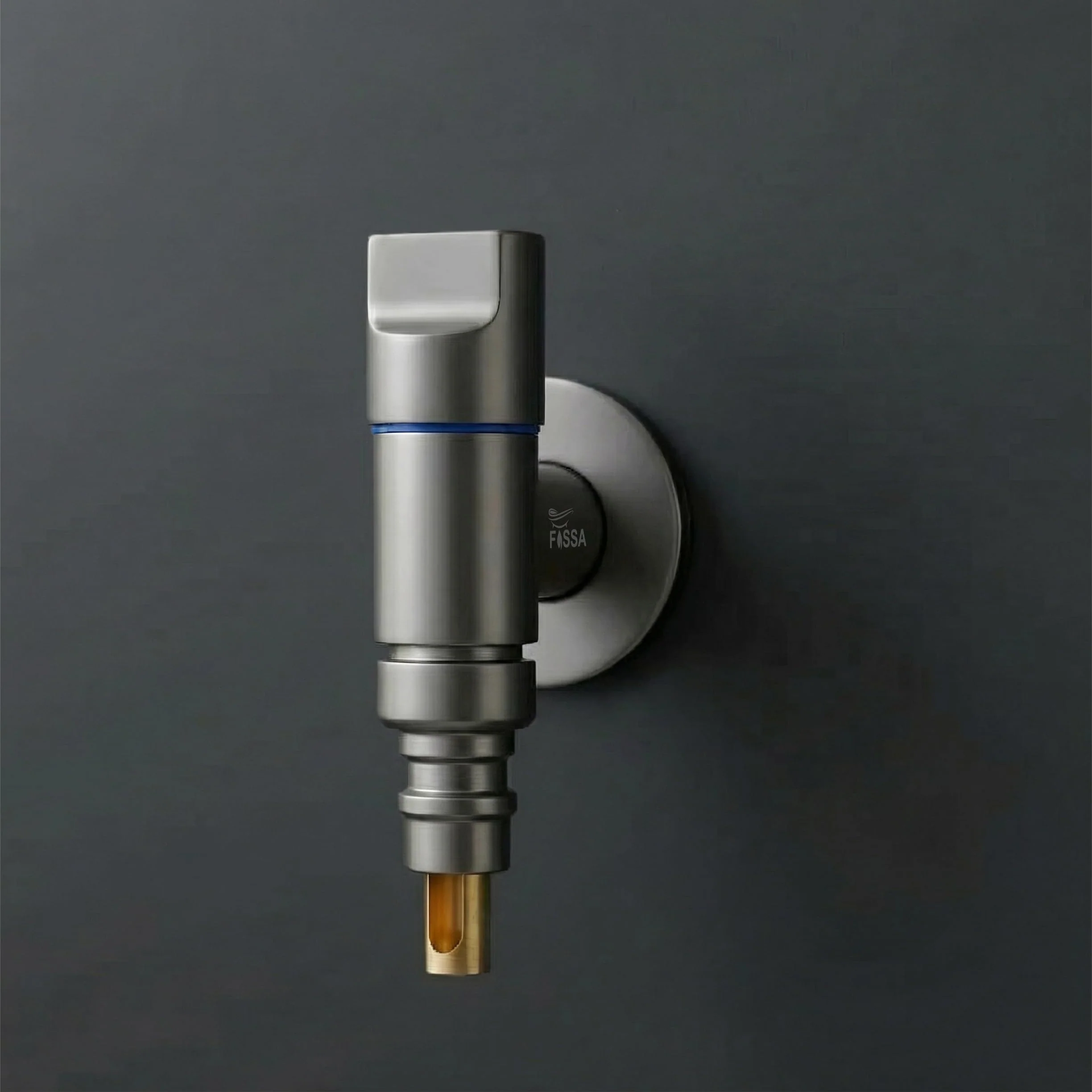 Laundry Faucet Grey Stainless Steel Angle Valve