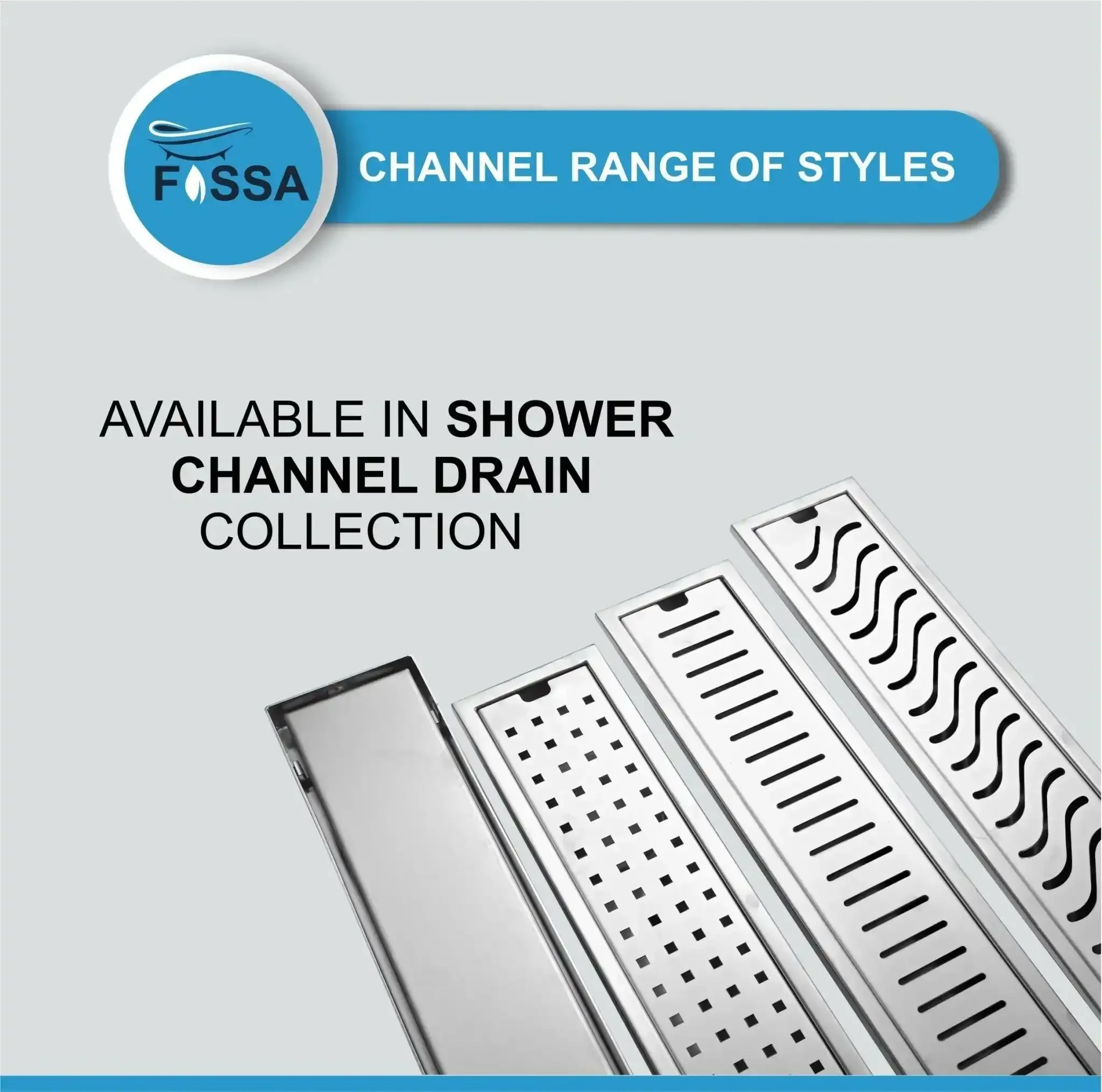 Marble (24 x 4 Inches) Brushed Shower Drain Channel Floor Drain - Image 4