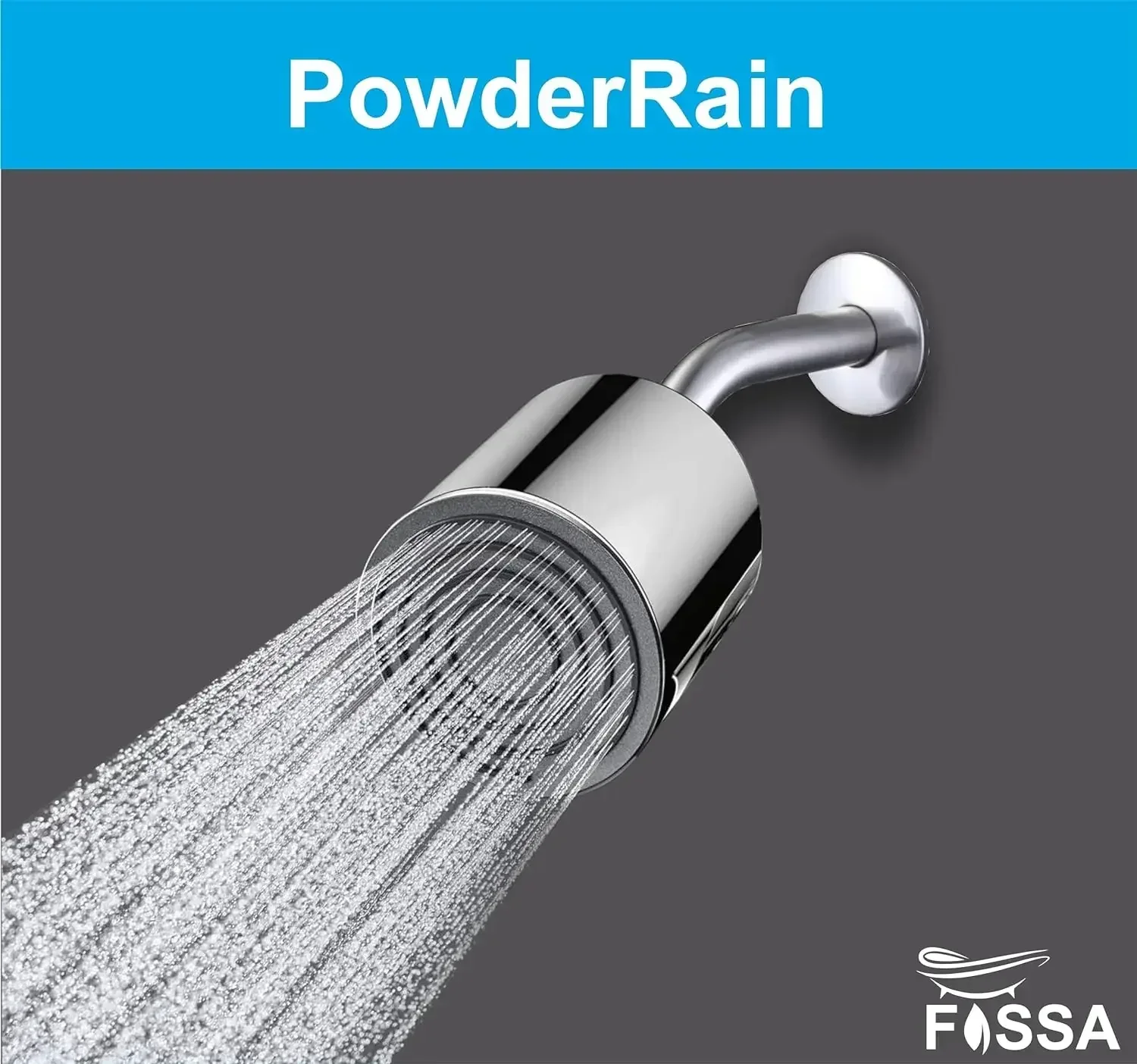 Mike (4.5 Inches) ABS Chrome Finish Overhead Shower With Arm (6 Inch) - Image 5