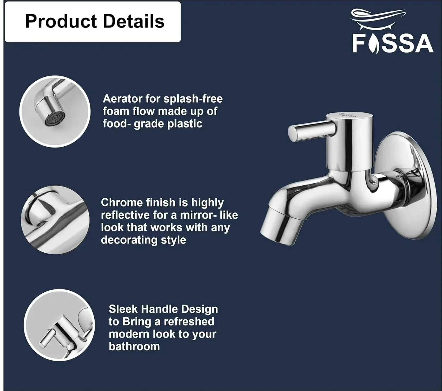 Orbit Brass Faucet Bib Cock Tap (Short Body) - Image 5