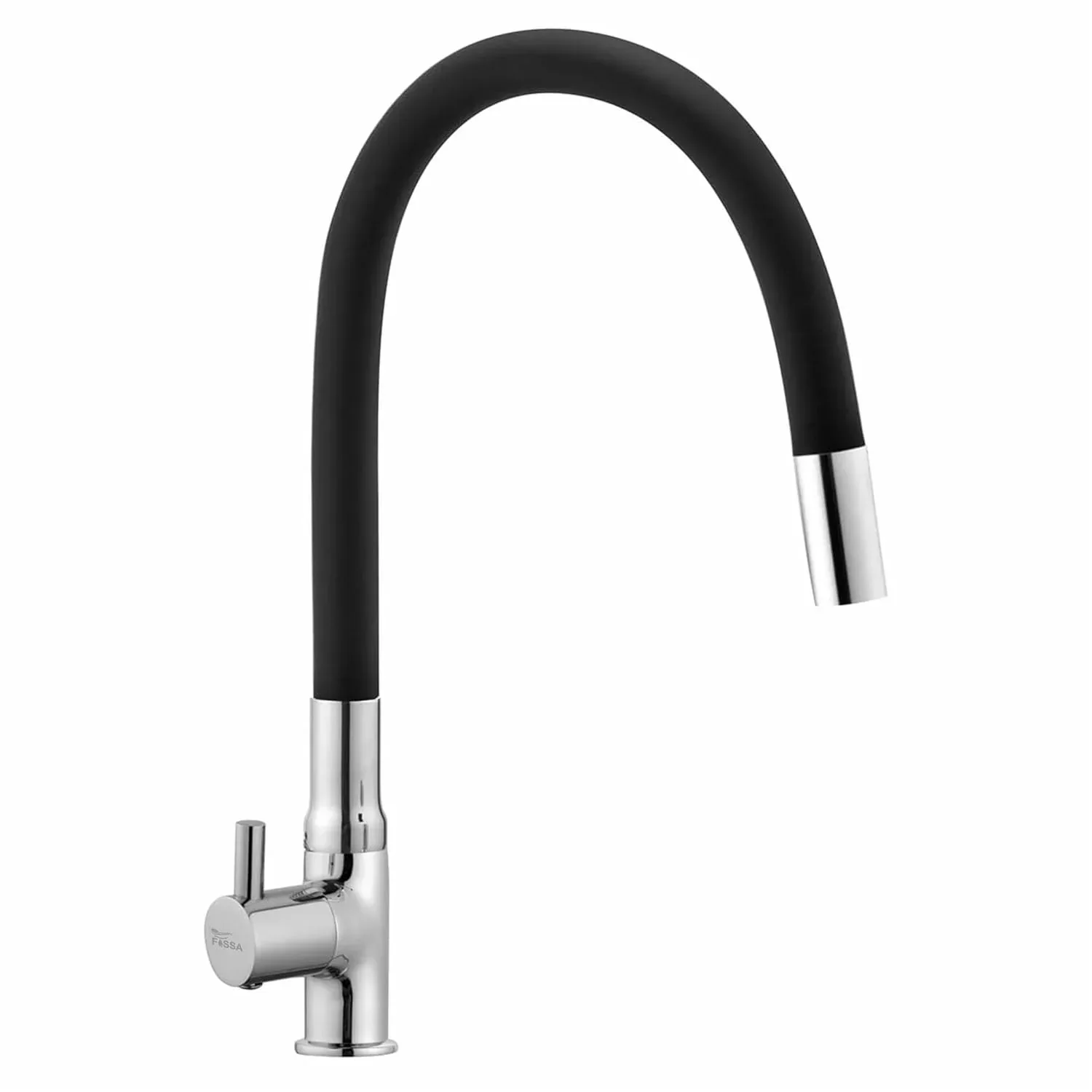 Orbit 20 Inch Swan Neck rotatable Flexible 360° Swivel Spout Kitchen Sink Faucet Black