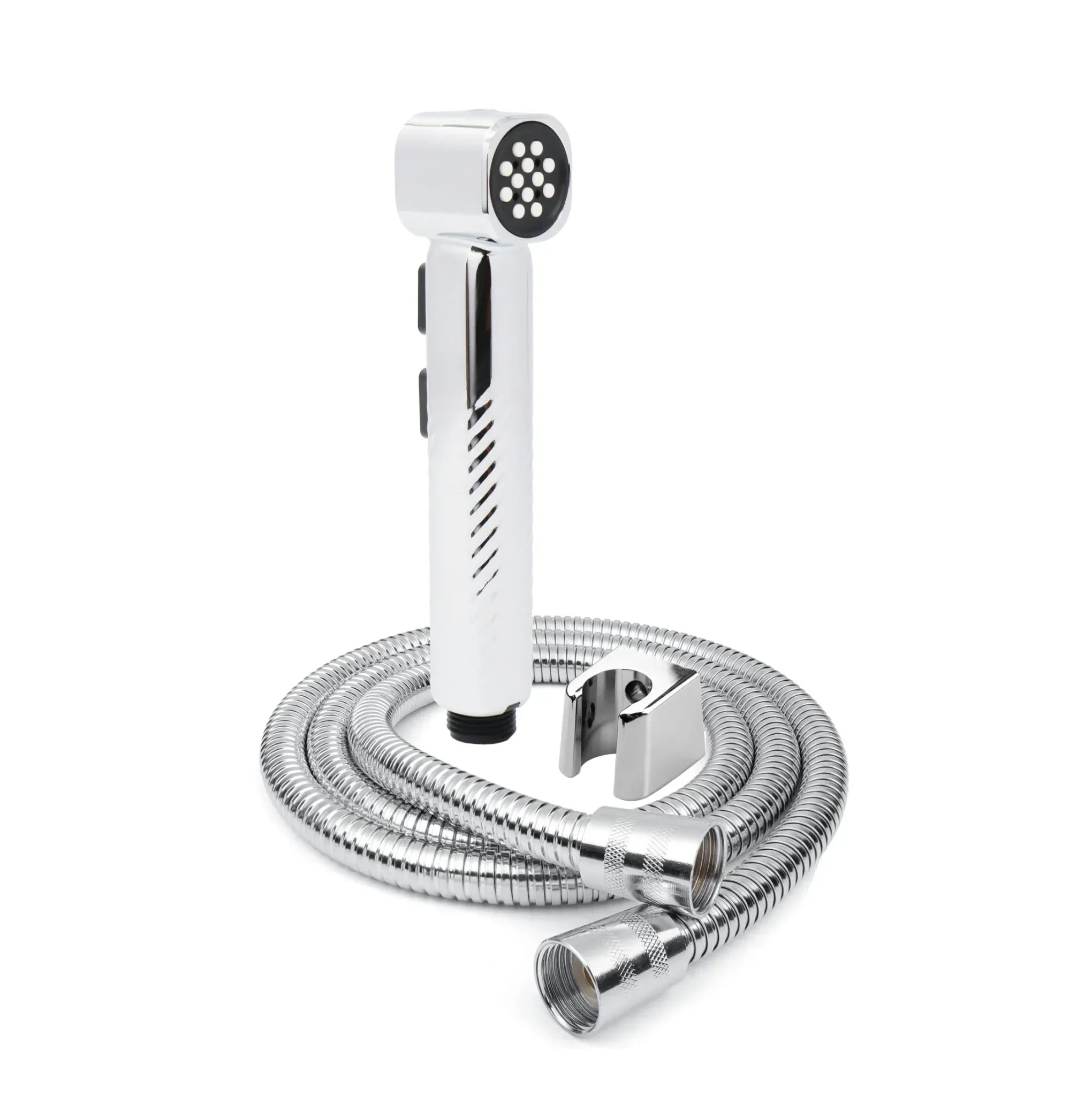 Rolex Silver ABS Health Faucet with 1 Meter 304-Grade SS Hose Pipe & Hook - Image 6