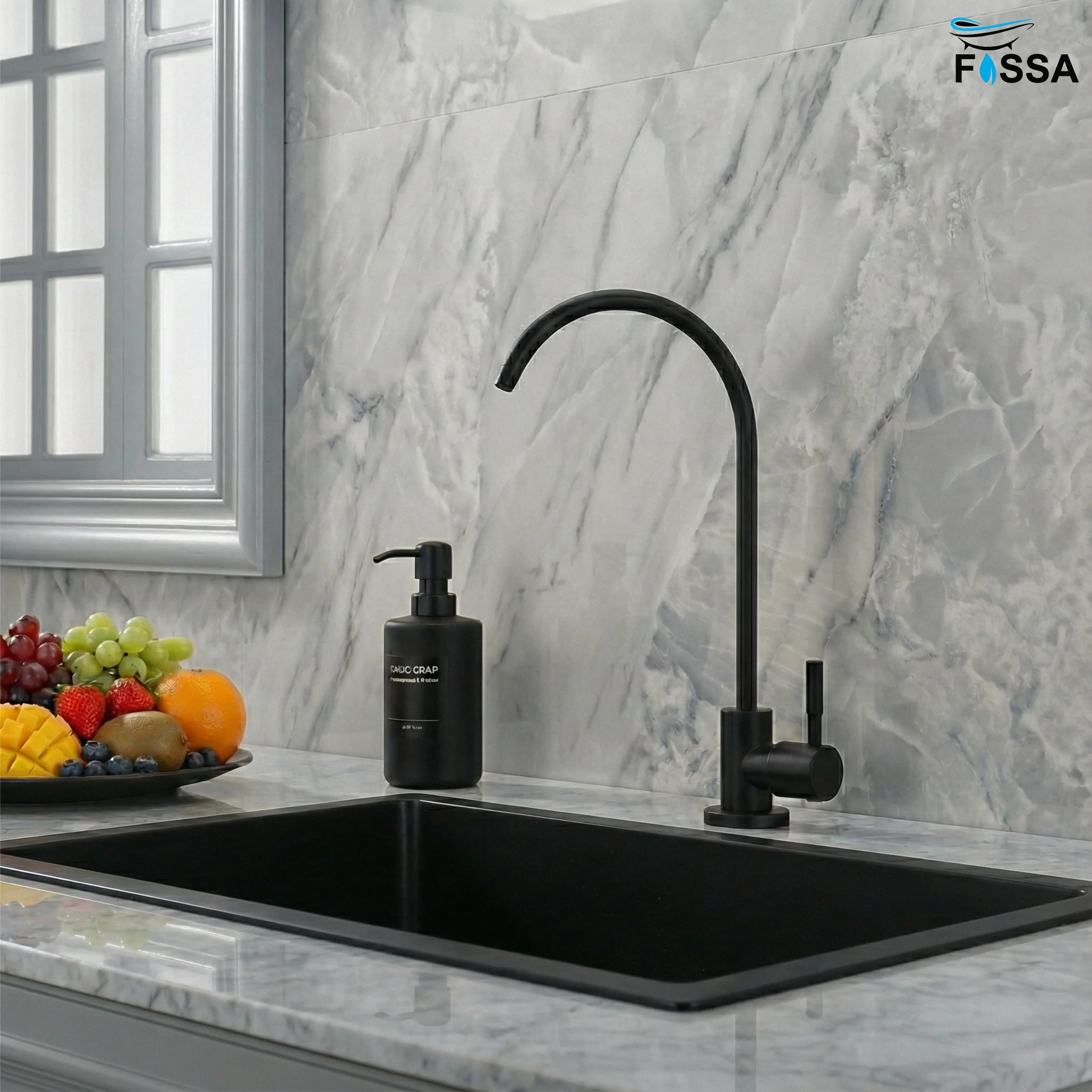 RO Tap/Faucet Premium Stainless Steel Black - Image 5