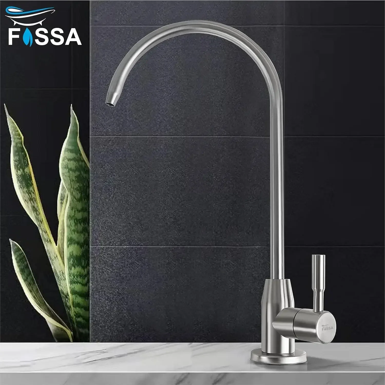 RO Tap/Faucet Premium Stainless Steel Chrome Finish - Image 3