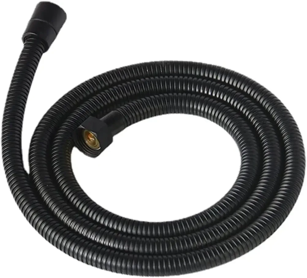 Stainless Steel Shower Hose Pipe - 1 Meter Black - Image 6