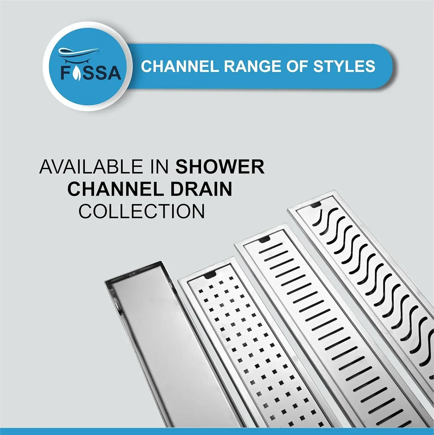 Ultra (24 x 4 Inches) 304 Grade Brushed Shower Drain Channel Floor Drain - Image 5