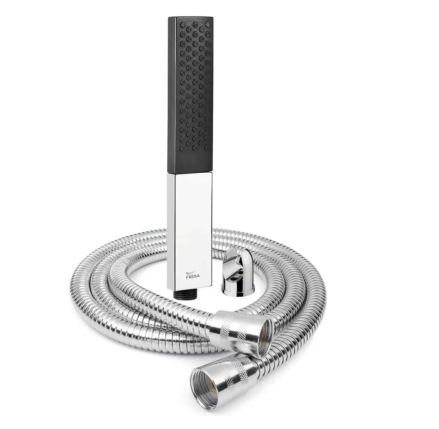 Vista Abs Chrome Finish Hand Shower With 1.5 Meter 304- Grade Stainless Steel Hose Pipe & Hook