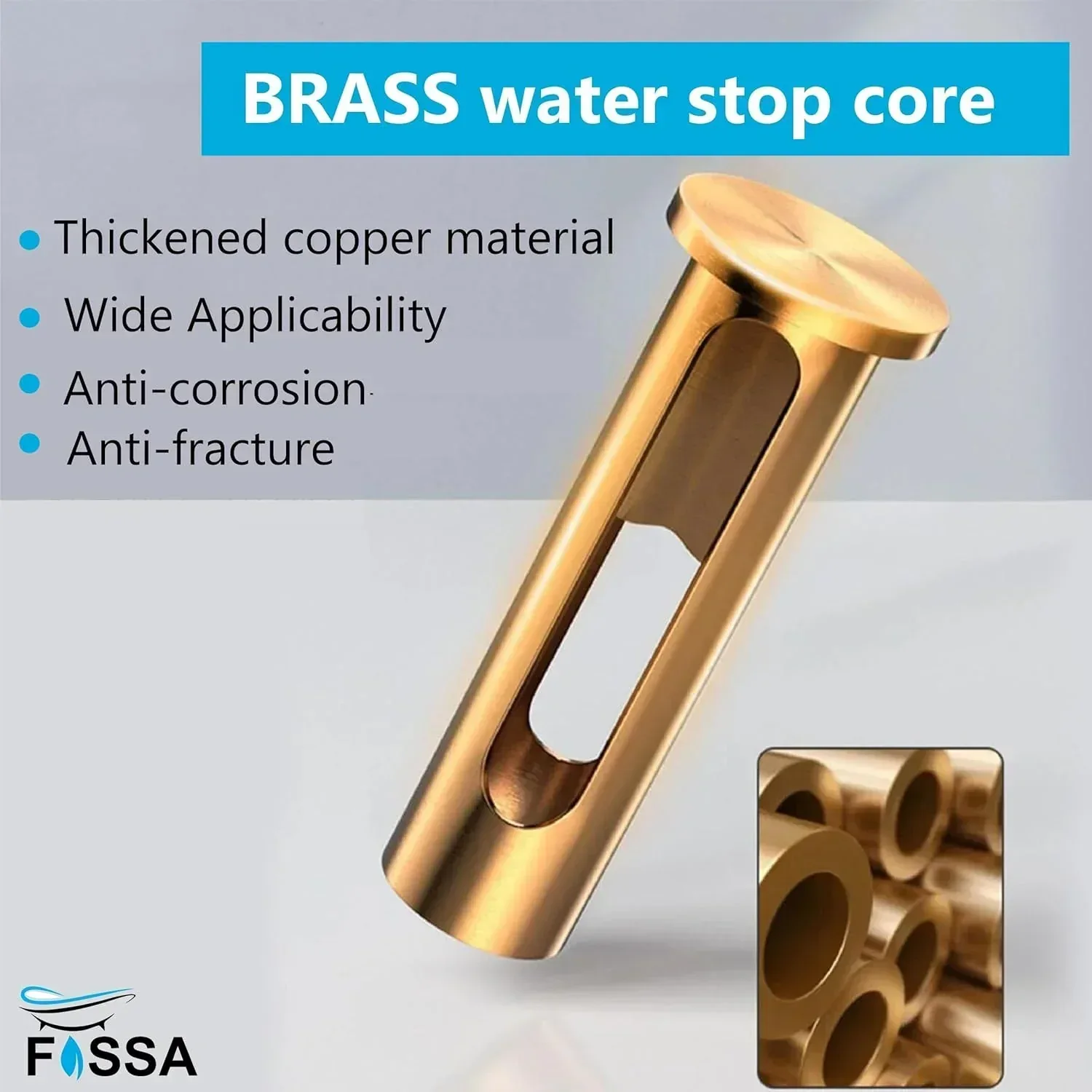 Fossa Washing Machine Tap Faucet Adapter Nozzle cock Black Pack OF 1 - Image 6